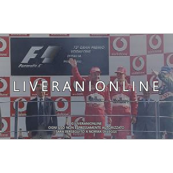 RETROSPETTIVA RUBENS BARRICHELLO PILOTA F1 NELLA FOTO RUBENS BARRICHELLO NELL \'ANNO 2002 AG ALDO LIVERANI SAS