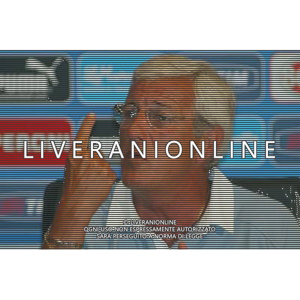 Coverciano 31/05/2005 conferenza stampa della Nazionale Italiana Calcio nella foto marcello lippi ph gianni nucci/agenzia aldo liverani