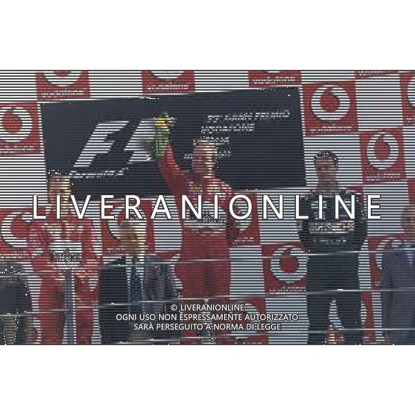 RETROSPETTIVA RUBENS BARRICHELLO PILOTA F1 NELLA FOTO RUBENS BARRICHELLO NELL \'ANNO 2002 AG ALDO LIVERANI SAS