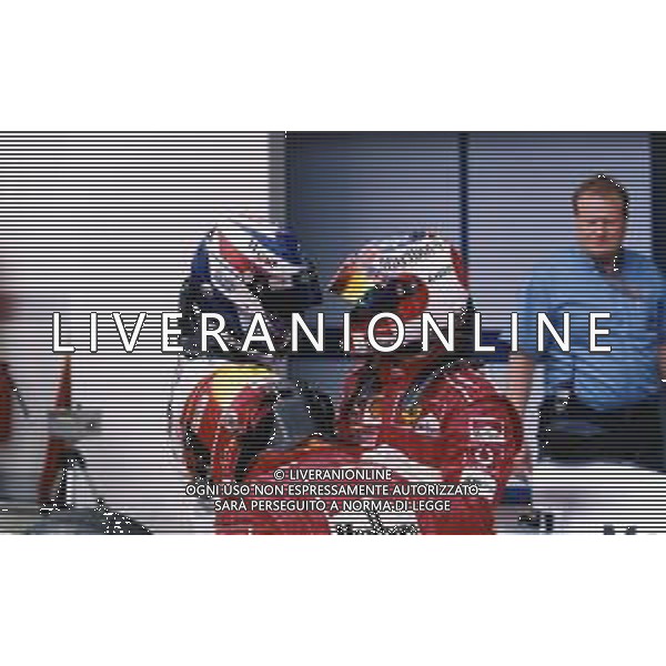 RETROSPETTIVA RUBENS BARRICHELLO PILOTA F1 NELLA FOTO RUBENS BARRICHELLO NELL \'ANNO 2003 AG ALDO LIVERANI SAS