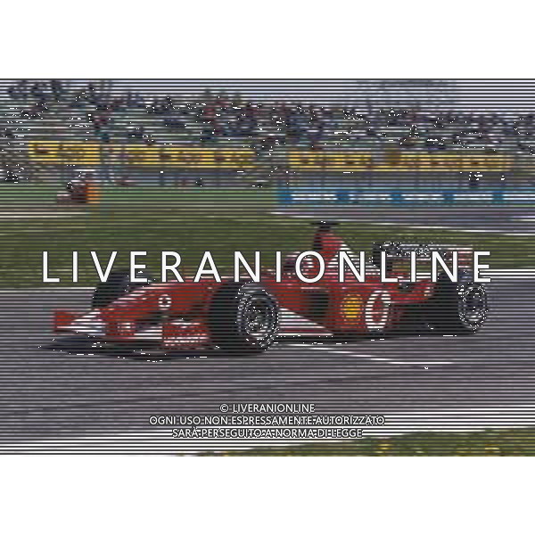 RETROSPETTIVA RUBENS BARRICHELLO PILOTA F1 NELLA FOTO RUBENS BARRICHELLO NELL \'ANNO 2003 AG ALDO LIVERANI SAS