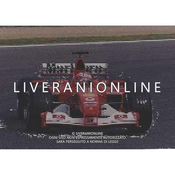 RETROSPETTIVA RUBENS BARRICHELLO PILOTA F1 NELLA FOTO RUBENS BARRICHELLO NELL \'ANNO 2003 AG ALDO LIVERANI SAS