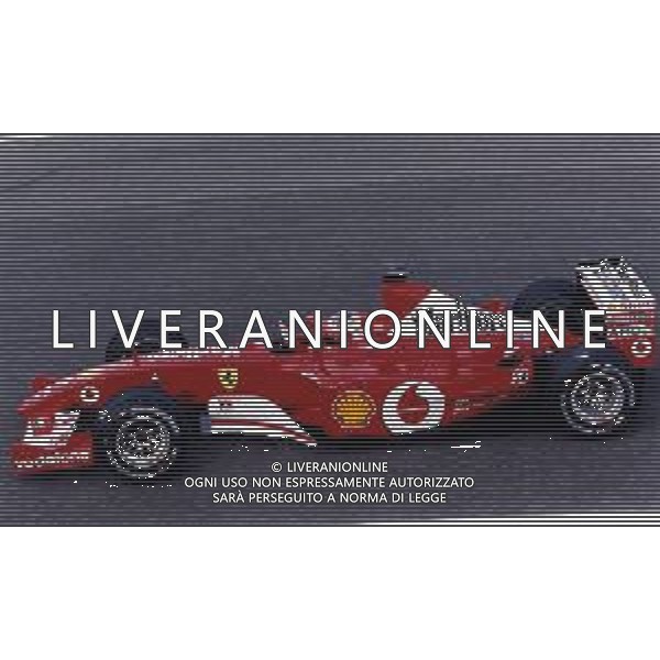 RETROSPETTIVA RUBENS BARRICHELLO PILOTA F1 NELLA FOTO RUBENS BARRICHELLO NELL \'ANNO 2003 AG ALDO LIVERANI SAS