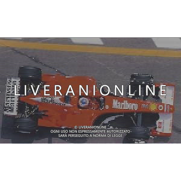 RETROSPETTIVA RUBENS BARRICHELLO PILOTA F1 NELLA FOTO RUBENS BARRICHELLO NELL \'ANNO 2003 AG ALDO LIVERANI SAS