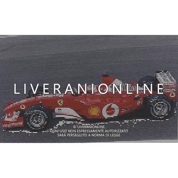 RETROSPETTIVA RUBENS BARRICHELLO PILOTA F1 NELLA FOTO RUBENS BARRICHELLO NELL \'ANNO 2003 AG ALDO LIVERANI SAS