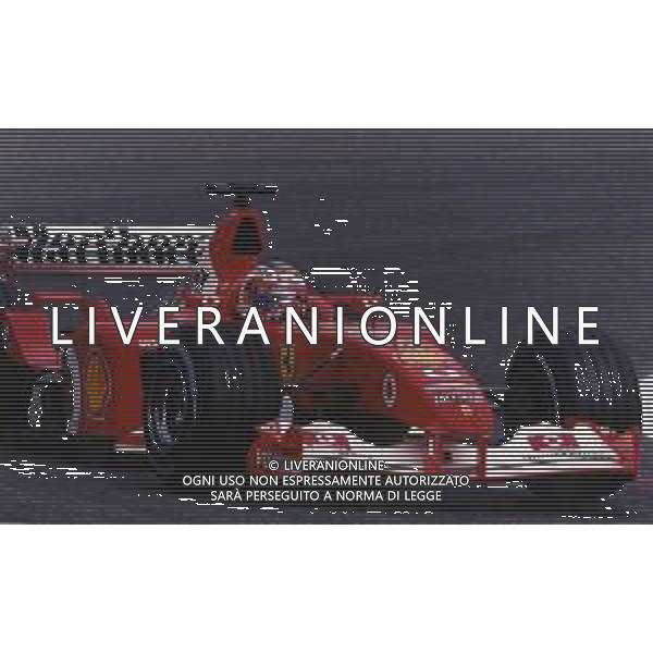 RETROSPETTIVA RUBENS BARRICHELLO PILOTA F1 NELLA FOTO RUBENS BARRICHELLO NELL \'ANNO 2003 AG ALDO LIVERANI SAS