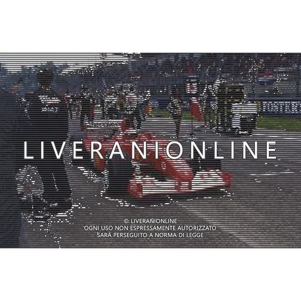 RETROSPETTIVA RUBENS BARRICHELLO PILOTA F1 NELLA FOTO RUBENS BARRICHELLO NELL \'ANNO 2003 AG ALDO LIVERANI SAS