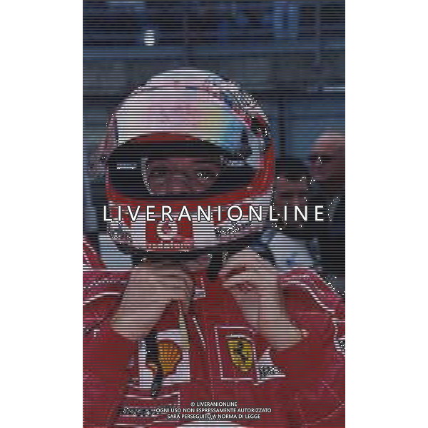 RETROSPETTIVA RUBENS BARRICHELLO PILOTA F1 NELLA FOTO RUBENS BARRICHELLO NELL \'ANNO 2003 AG ALDO LIVERANI SAS
