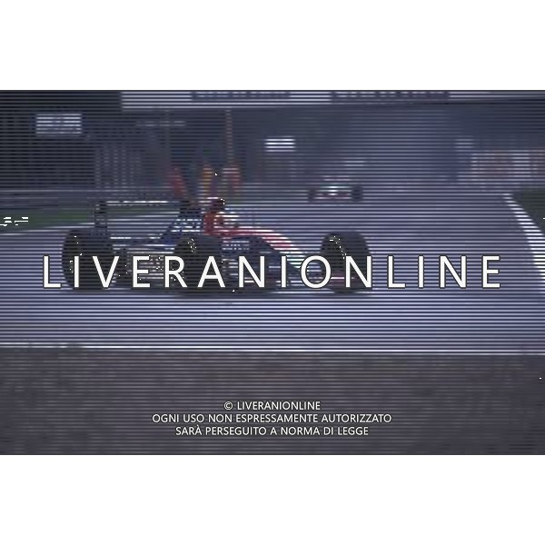 RETROSPETTIVA RUBENS BARRICHELLO PILOTA F1 NELLA FOTO RUBENS BARRICHELLO NELL\'ANNO 1993 AG ALDO LIVERANI SAS 