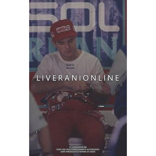 RETROSPETTIVA RUBENS BARRICHELLO PILOTA F1 NELLA FOTO RUBENS BARRICHELLO NELL\'ANNO 1994 AG ALDO LIVERANI SAS 