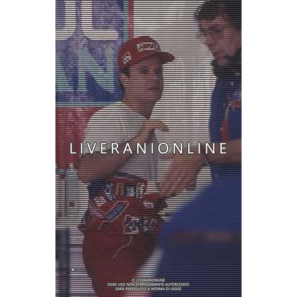 RETROSPETTIVA RUBENS BARRICHELLO PILOTA F1 NELLA FOTO RUBENS BARRICHELLO NELL\'ANNO 1994 AG ALDO LIVERANI SAS 