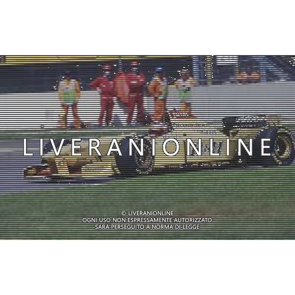RETROSPETTIVA RUBENS BARRICHELLO PILOTA F1 NELLA FOTO RUBENS BARRICHELLO NELL\'ANNO 1996 AG ALDO LIVERANI SAS 
