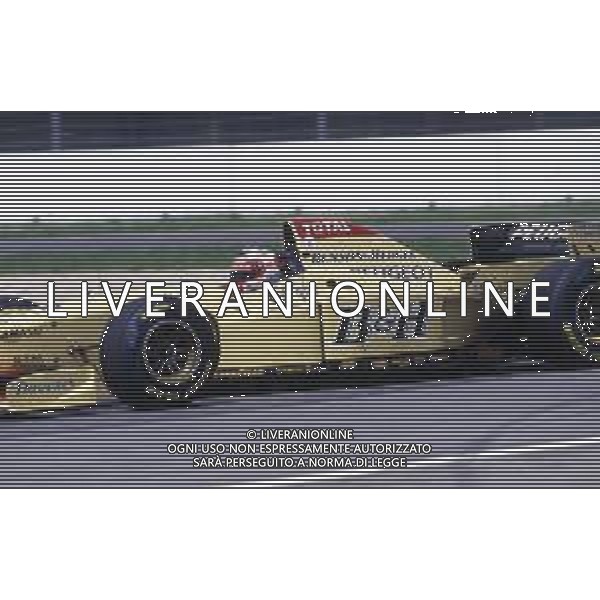 RETROSPETTIVA RUBENS BARRICHELLO PILOTA F1 NELLA FOTO RUBENS BARRICHELLO NELL\'ANNO 1996 AG ALDO LIVERANI SAS 