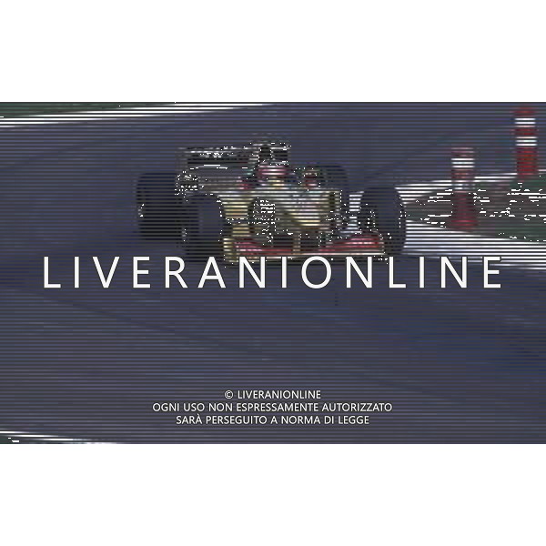 RETROSPETTIVA RUBENS BARRICHELLO PILOTA F1 NELLA FOTO RUBENS BARRICHELLO NELL\'ANNO 1996 AG ALDO LIVERANI SAS 