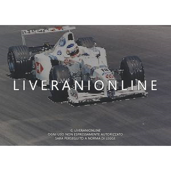 RETROSPETTIVA RUBENS BARRICHELLO PILOTA F1 NELLA FOTO RUBENS BARRICHELLO NELL\'ANNO 1998 AG ALDO LIVERANI SAS 