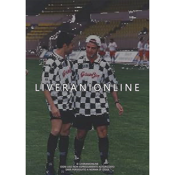 RETROSPETTIVA RUBENS BARRICHELLO PILOTA F1 NELLA FOTO RUBENS BARRICHELLO NELL\'ANNO 1998 AG ALDO LIVERANI SAS 