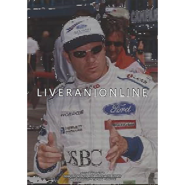 RETROSPETTIVA RUBENS BARRICHELLO PILOTA F1 NELLA FOTO RUBENS BARRICHELLO NELL\'ANNO 1999 AG ALDO LIVERANI SAS 