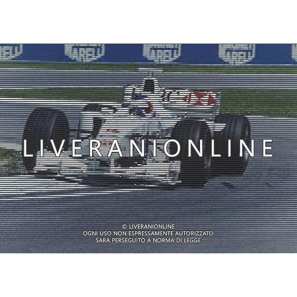 RETROSPETTIVA RUBENS BARRICHELLO PILOTA F1 NELLA FOTO RUBENS BARRICHELLO NELL\'ANNO 1999 AG ALDO LIVERANI SAS 