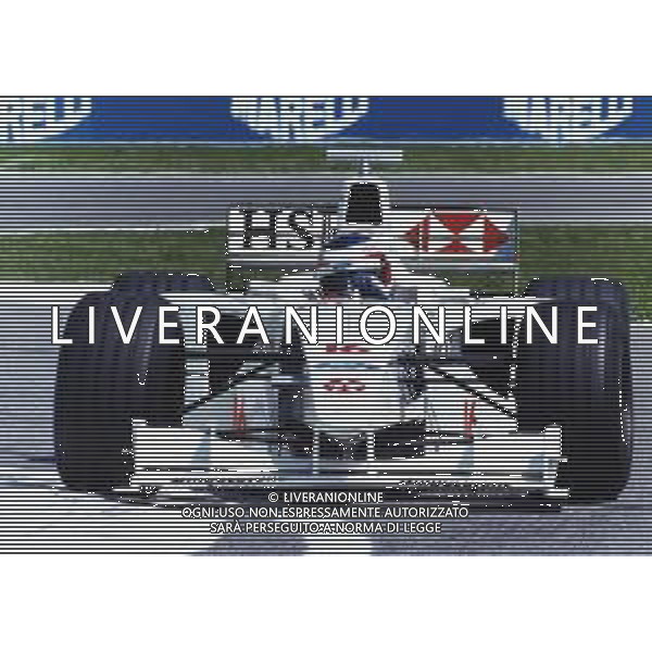 RETROSPETTIVA RUBENS BARRICHELLO PILOTA F1 NELLA FOTO RUBENS BARRICHELLO NELL\'ANNO 1999 AG ALDO LIVERANI SAS 