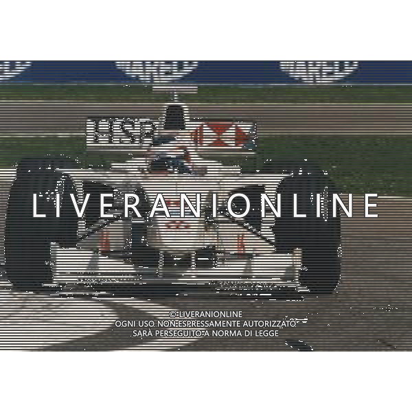 RETROSPETTIVA RUBENS BARRICHELLO PILOTA F1 NELLA FOTO RUBENS BARRICHELLO NELL\'ANNO 1999 AG ALDO LIVERANI SAS 