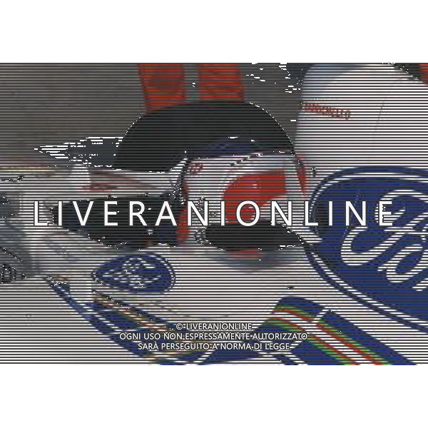 RETROSPETTIVA RUBENS BARRICHELLO PILOTA F1 NELLA FOTO RUBENS BARRICHELLO NELL\'ANNO 1999 AG ALDO LIVERANI SAS 