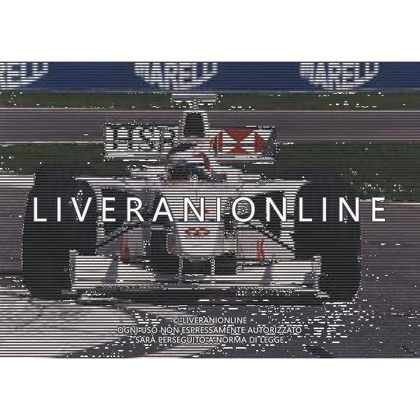 RETROSPETTIVA RUBENS BARRICHELLO PILOTA F1 NELLA FOTO RUBENS BARRICHELLO NELL\'ANNO 1999 AG ALDO LIVERANI SAS 