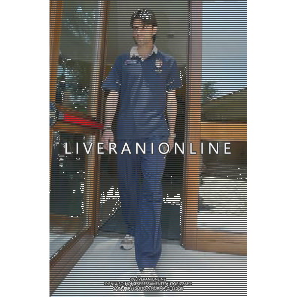 Coverciano 31/05/2005 conferenza stampa della Nazionale Italiana Calcio nella foto vincenzo iaquinta ph gianni nucci/agenzia aldo liverani