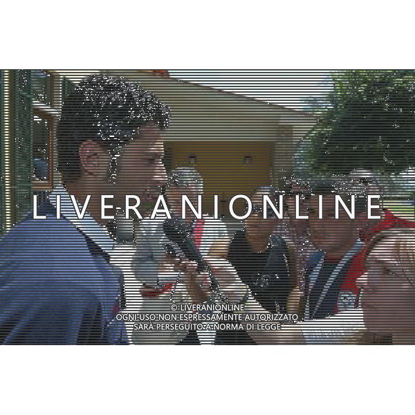 Coverciano 31/05/2005 conferenza stampa della Nazionale Italiana Calcio nella foto fabio grosso ph gianni nucci/agenzia aldo liverani