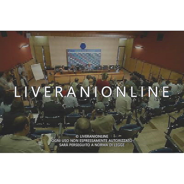 Coverciano 31/05/2005 conferenza stampa della Nazionale Italiana Calcio nella foto marcello lippi ph gianni nucci/agenzia aldo liverani