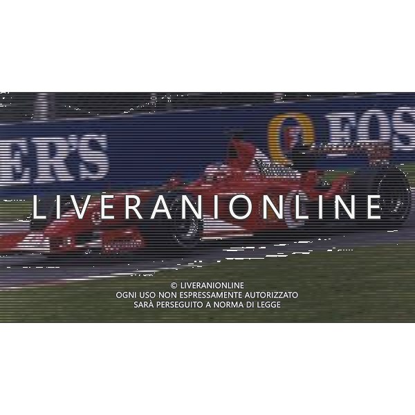 RETROSPETTIVA RUBENS BARRICHELLO PILOTA F1 NELLA FOTO RUBENS BARRICHELLO  AG ALDO LIVERANI SAS 