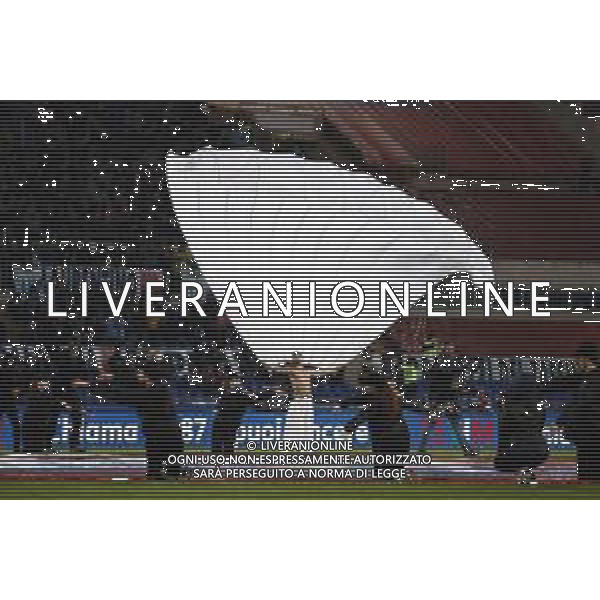Atalanta - Lazio Finale di Coppa Italia 2019 TIM CUP 15/05/2019 - nella foto: lo spettacolo prima della partita ©Claudio Zamagni/Agenzia Aldo Liverani the show before match during Italian TIM CUP final match between Atalanta and Lazio at Rome Olympic Stadium on May 15 2019 photo credit by Claudio Zamagni/Aldo Liverani Photo Agency