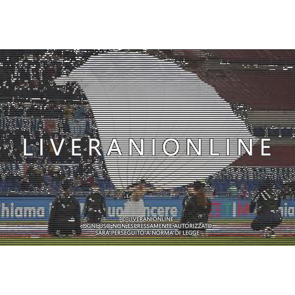 Atalanta - Lazio Finale di Coppa Italia 2019 TIM CUP 15/05/2019 - nella foto: lo spettacolo prima della partita ©Claudio Zamagni/Agenzia Aldo Liverani the show before match during Italian TIM CUP final match between Atalanta and Lazio at Rome Olympic Stadium on May 15 2019 photo credit by Claudio Zamagni/Aldo Liverani Photo Agency