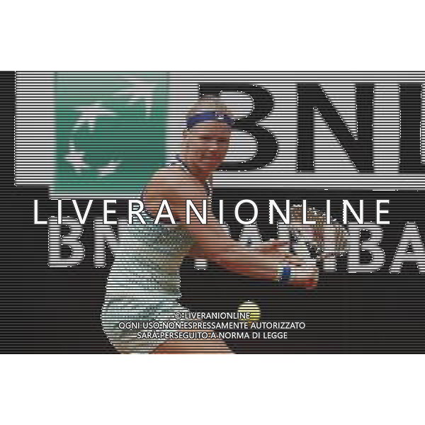 Roma 18/05/2019 - INTERNAZIONALI BNL D\' Italia 2019 - Semifinali Femminili - Kiki Bertens vs Johanna Konta - nella foto: Kiki Bertens ©Claudio Zamagni/Agenzia Aldo Liverani s.a.s. Kiki Bertens during the semi-finals match between Kiki Bertens and Johanna Konta at the The Internazionali BNL d\'Italia 2019 at Foro Italico on May 18, 2019 in Rome, Italy. Photo Credit by Claudio Zamagni-Aldo Liverani Photo Agency / AGENZIA ALDO LIVERANI SAS