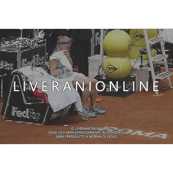 Roma 18/05/2019 - INTERNAZIONALI BNL D\' Italia 2019 - Semifinali Femminili - Kiki Bertens vs Johanna Konta - nella foto: Kiki Bertens ©Claudio Zamagni/Agenzia Aldo Liverani s.a.s. Kiki Bertens during the semi-finals match between Kiki Bertens and Johanna Konta at the The Internazionali BNL d\'Italia 2019 at Foro Italico on May 18, 2019 in Rome, Italy. Photo Credit by Claudio Zamagni-Aldo Liverani Photo Agency / AGENZIA ALDO LIVERANI SAS