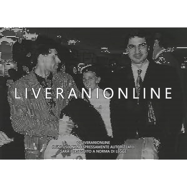 RETROSPETTIVA AGOSTINO DI BARTOLOMEI CALCIATORE NELLA FOTO AGOSTINO DI BARTOLOMEI CON ALBERICO EVANI AG ALDO LIVERANI SAS