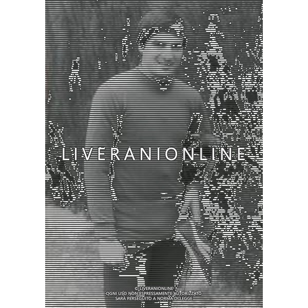 RETROSPETTIVA AGOSTINO DI BARTOLOMEI CALCIATORE NELLA FOTO AGOSTINO DI BARTOLOMEI AG ALDO LIVERANI SAS
