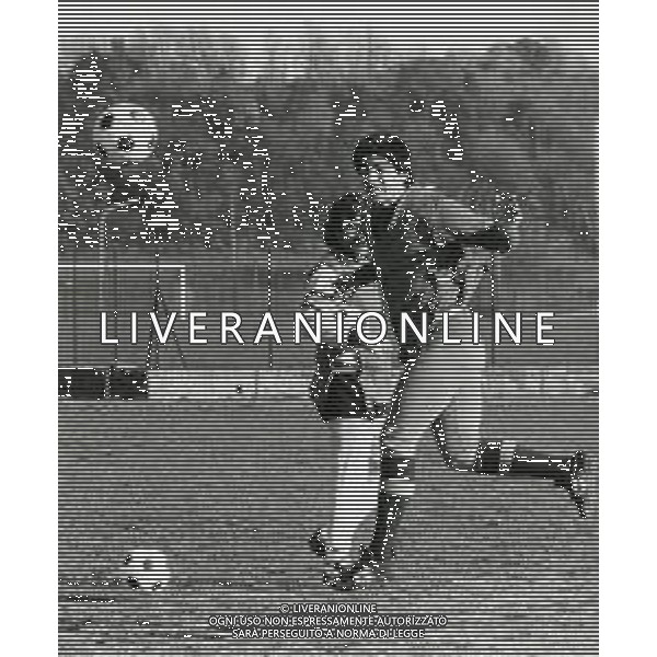RETROSPETTIVA AGOSTINO DI BARTOLOMEI CALCIATORE NELLA FOTO AGOSTINO DI BARTOLOMEI AG ALDO LIVERANI SAS
