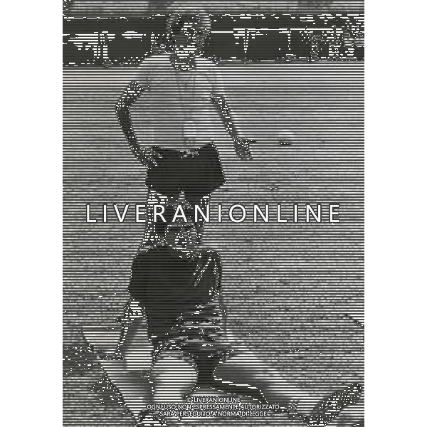 RETROSPETTIVA AGOSTINO DI BARTOLOMEI CALCIATORE NELLA FOTO AGOSTINO DI BARTOLOMEI CON GUSTAVO GIAGNONI AG ALDO LIVERANI SAS