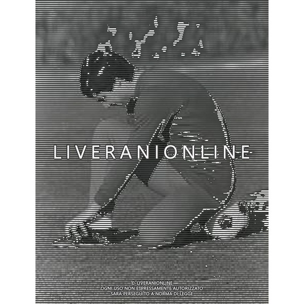RETROSPETTIVA AGOSTINO DI BARTOLOMEI CALCIATORE NELLA FOTO AGOSTINO DI BARTOLOMEI AG ALDO LIVERANI SAS