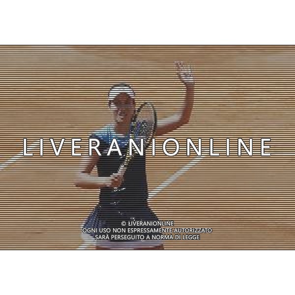 Roma 18/05/2019 - INTERNAZIONALI BNL D\' Italia 2019 - Semifinali Femminili - Kiki Bertens vs Johanna Konta - nella foto: Esultanza Johanna Konta ©Claudio Zamagni/Agenzia Aldo Liverani s.a.s. Johanna Konta during the semi-finals match between Kiki Bertens and Johanna Konta at the The Internazionali BNL d\'Italia 2019 at Foro Italico on May 18, 2019 in Rome, Italy. Photo Credit by Claudio Zamagni-Aldo Liverani Photo Agency / AGENZIA ALDO LIVERANI SAS