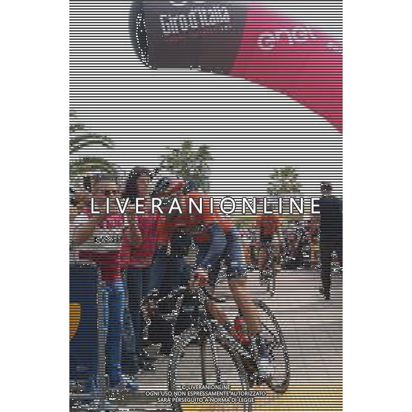 18-05-2019 Giro D\'italia; Tappa 08 Tortoleto Lido - Pesaro; 2019, Bahrain - Merida; Nibali, Vincenzo; Tortoleto Lido; ©SIROTTI / AGENZIA ALDO LIVERANI SAS