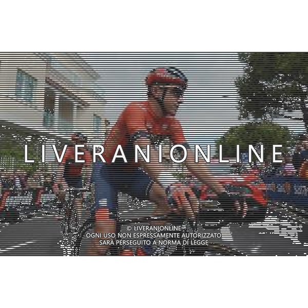 18-05-2019 Giro D\'italia; Tappa 08 Tortoleto Lido - Pesaro; 2019, Bahrain - Merida; Pozzovivo, Domenico; Tortoleto Lido; ©SIROTTI / AGENZIA ALDO LIVERANI SAS