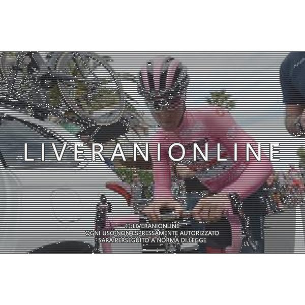18-05-2019 Giro D\'italia; Tappa 08 Tortoleto Lido - Pesaro; 2019, Uae - Emirates; Conti, Valerio; Tortoleto Lido; ©SIROTTI / AGENZIA ALDO LIVERANI SAS
