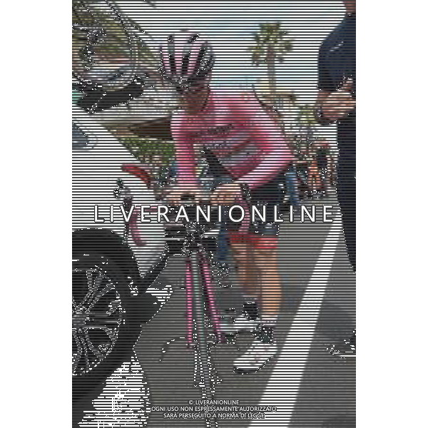 18-05-2019 Giro D\'italia; Tappa 08 Tortoleto Lido - Pesaro; 2019, Uae - Emirates; Conti, Valerio; Tortoleto Lido; ©SIROTTI / AGENZIA ALDO LIVERANI SAS