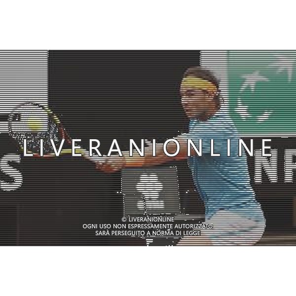 Roma 18/05/2019 - INTERNAZIONALI BNL D\' Italia 2019 - maschili - Stefanos Tsitsipas vs Rafael Nadal - nella foto:Rafael Nadal ©Claudio Zamagni/Agenzia Aldo Liverani s.a.s. Rafael Nadal during the semi-finals match between Stefanos Tsitsipas and Rafael Nadal at the The Internazionali BNL d\'Italia 2019 at Foro Italico on May 18, 2019 in Rome, Italy. Photo Credit by Claudio Zamagni-Aldo Liverani Photo Agency / AGENZIA ALDO LIVERANI SAS