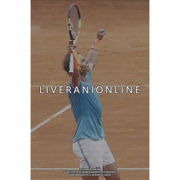 Roma 18/05/2019 - INTERNAZIONALI BNL D\' Italia 2019 - maschili - Stefanos Tsitsipas vs Rafael Nadal - nella foto: Esultanza Rafael Nadal ©Claudio Zamagni/Agenzia Aldo Liverani s.a.s. Rafael Nadal during the semi-finals match between Stefanos Tsitsipas and Rafael Nadal at the The Internazionali BNL d\'Italia 2019 at Foro Italico on May 18, 2019 in Rome, Italy. Photo Credit by Claudio Zamagni-Aldo Liverani Photo Agency / AGENZIA ALDO LIVERANI SAS