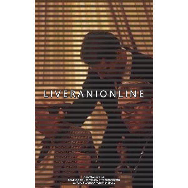 RETROSPETTIVA JEAN MARIE BALESTRE PRESIDENTE FOCA E DIRIGENTE SPORTIVO NELLA FOTO PIERO LARDI FERRARI- JEAN MARIE BALESTRE E ENZO FERRARI NELL\'ANNO 1987 AG ALDO LIVERANI SAS