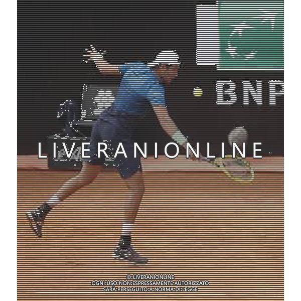 Roma 14/05/2019 - INTERNAZIONALI BNL D\' Italia 2019 - Alexander Zverev vs Matteo Berrettini - nella foto: Matteo Berrettini ©Claudio Zamagni/Agenzia Aldo Liverani s.a.s. Matteo Berrettini during the mens match between Alexander Zverev and Matteo Berrettini at the The Internazionali BNL d\'Italia 2019 at Foro Italico on May 14, 2019 in Rome, Italy. / AGENZIA ALDO LIVERANI SAS