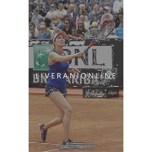 Roma 14/05/2019 - INTERNAZIONALI BNL D\' Italia 2019 - Danielle Collins vs Caroline Wozniacki - nella foto: Danielle Collins ©Claudio Zamagni/Agenzia Aldo Liverani s.a.s. Danielle Collins during the woman match between Danielle Collins and Caroline Wozniacki at the The Internazionali BNL d\'Italia 2019 at Foro Italico on May 14, 2019 in Rome, Italy. / AGENZIA ALDO LIVERANI SAS