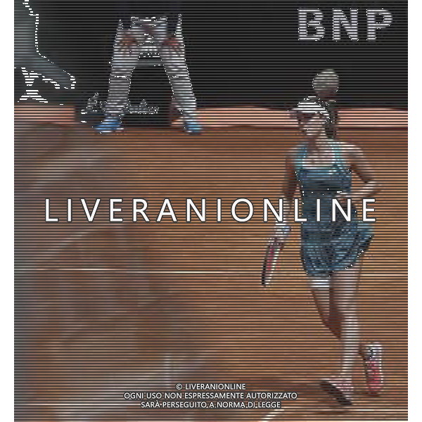 Roma 14/05/2019 - INTERNAZIONALI BNL D\' Italia 2019 - Ayna Sabalenka vs Alize Cornet - nella foto: Alize Cornet ©Claudio Zamagni/Agenzia Aldo Liverani s.a.s. Alize Cornet during the woman match between Ayna Sabalenka and Alize Cornet at the The Internazionali BNL d\'Italia 2019 at Foro Italico on May 14, 2019 in Rome, Italy. / AGENZIA ALDO LIVERANI SAS